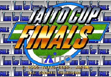 Taito Cup Finals (World) screen shot title